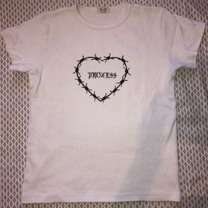 Brandy Melville princess tshirt!